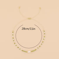 Pulsera Bohemia Minimalista Con Perlas De Agua Dulce Y Granos De Joyería Para Mujer Diseño Vintage De Amistad Para Verano En La Playa - details 4