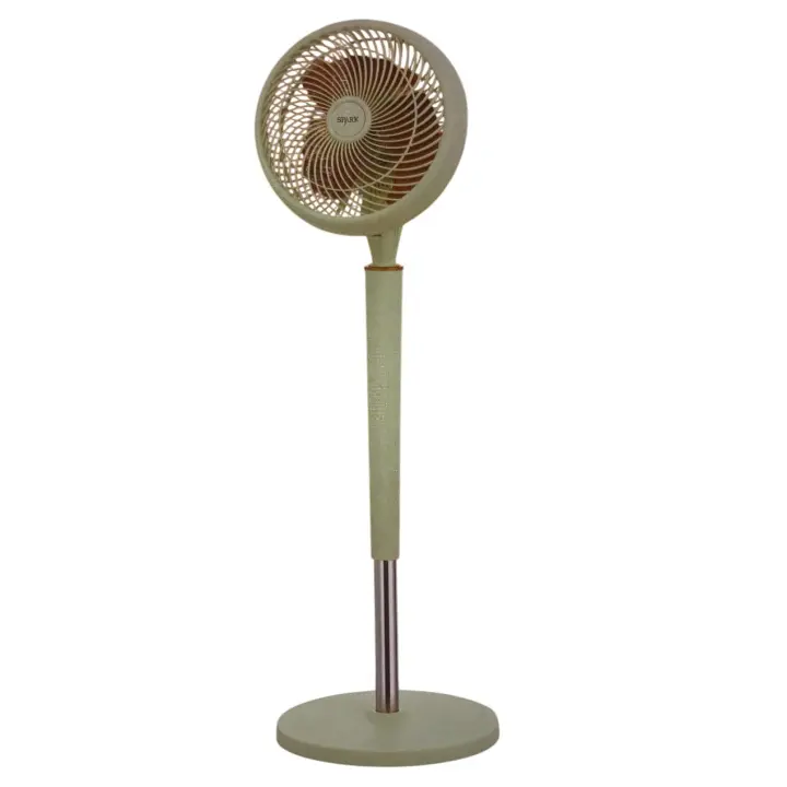 SPARK - Ventilador de Pie de Alta Velocidad de 12". 75 W. 3 Aspas de aluminio. 3 Ajustes de Velocidad. Calidad y Rendimiento. Diseño Moderno Para el Hogar. - 1