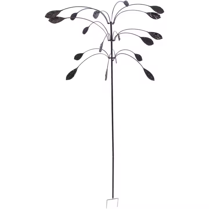Molinos de viento para exteriores, resistentes, de metal, para decoración de exteriores, para jardín, esculturas de viento - 1