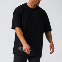 Camiseta De Malla Para Hombre Oversize Verano Secado Rápido Manga Corta Estilo Fitness Prenda Clásica Para Gimnasio Y Bodybuilding - details 3