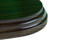 Greca Peanas Rectangulares Lados Curvos Barniz Nogal Satinado - details 0