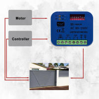 Receptor Inteligente WIFI RX-MULTI 300-900MHz Para Puerta De Garaje Controlador Tuya Código Rodante 433MHz Abrepuertas 12V 24V 220V Con Switch - details 1