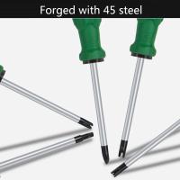 Juego De Destornilladores Especiales Con Atracción Magnética Herramienta De Reparación Manual U/Y/Cruz Interna Triangular/3 Puntos Acero Inoxidable Multifuncional - details 4