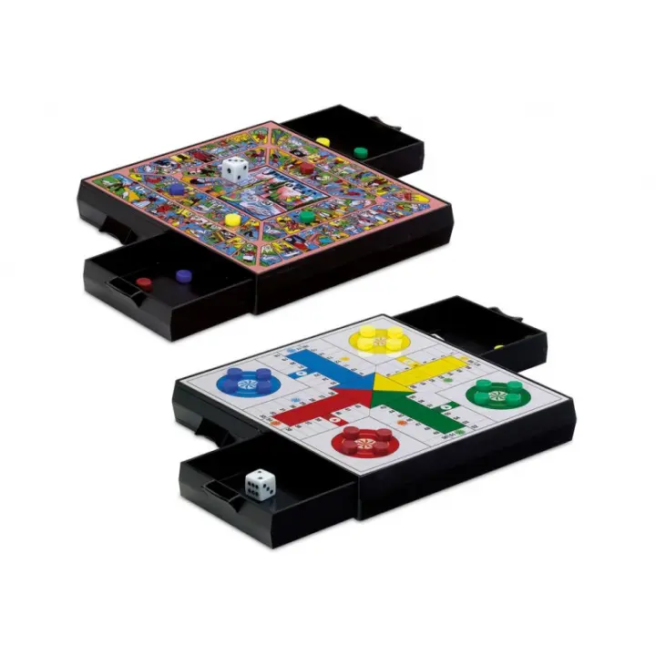 Tablero Parchis-Oca Magnetico. Compartimento para guardar las fichas y dado - 1