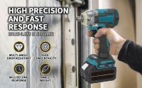 1200N.m Llave de impacto eléctrica sin escobillas de alto par de 1/2 pulgada Compatible con batería Makita - details 2