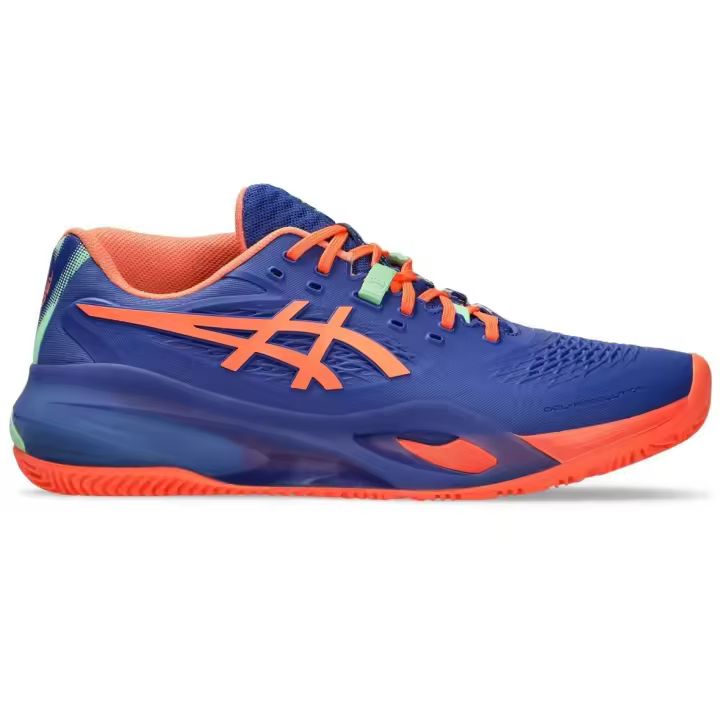 Zapatillas Asics Gel Resolution X Padel Azul Cobalto Coral - 1