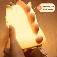 Lámpara De Noche Unicornio Con Control Remoto Para Dormitorio Luz LED De Animales Decoración Moderna Recargable Por USB - details 9