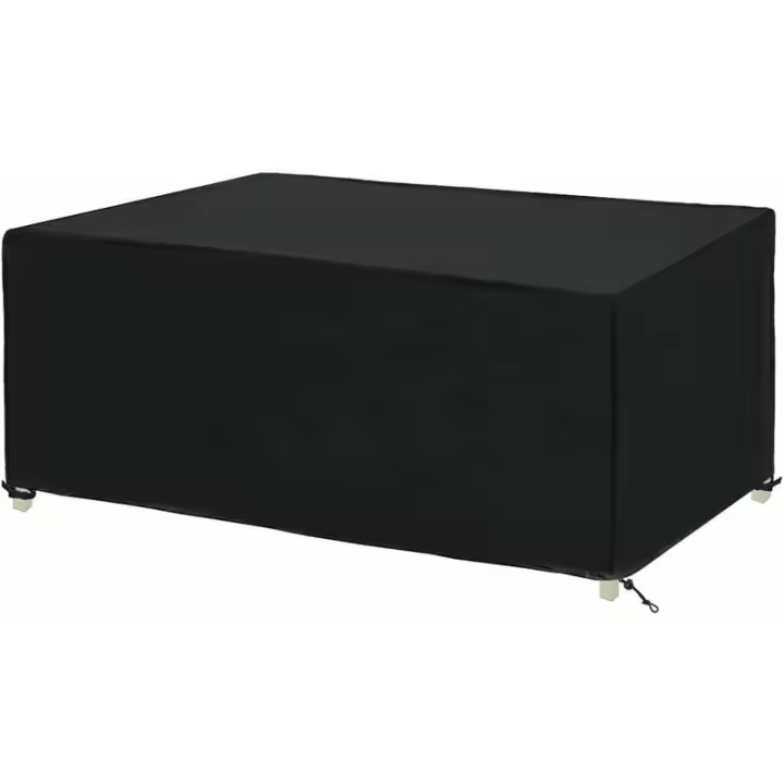 Funda para mesa de Jardín rectangular, Funda protectora impermeable para muebles de Jardín, Funda protectora para Salón de Jardín - 1