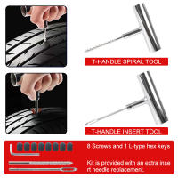 Kit De Reparación De Neumáticos Para Coche Y Motocicleta Herramienta De Estornudado 45 Piezas Accesorios De Automóvil Set De Tornillos Para Neumáticos - details 4