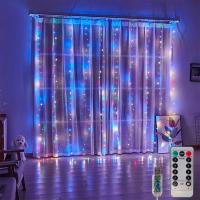 Luces De Encaje LED Para Ventanas Y Navidad 6Mx3M 3Mx3M Con Cable USB Decoración De Año Nuevo 2025 Luz Faeira Para Festividades - details 10