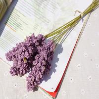 6 Piezas De Lavanda Artificial PE Decoración De Pared Para Hogar Y Vajillas Manual DIY Flores Silken Para Fiesta De Aniversario Bodas Y Más - details 7