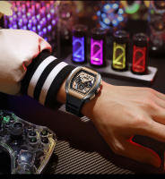 Reloj De Pulsera De Cuarzo Para Hombre LIGE Impermeable FOXBOX Marca Top Lujo Militar Deportivo Moda Cronógrafo Relogios Masculino Con Manos Luminosas Y Fase Lunar - details 12
