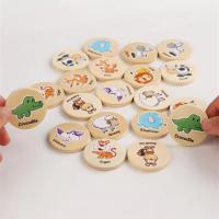 Juego Educativo De Madera Para Niños Memoria Animal Fruta Juguete De Entrenamiento De Enfocamiento Infantil Montessori - details 5
