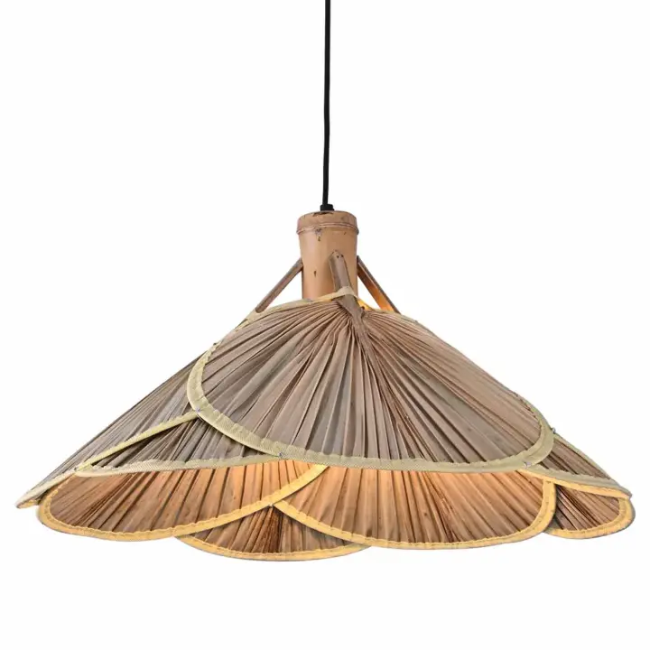 LÁMPARA DE TECHO RATTAN GLADIOLO LÚZETE - Diseño Contemporáneo - 1