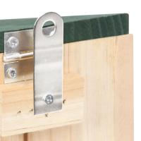 vidaXL Casas de ardilla 4 unidades madera de abeto - details 6