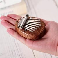 Mini Kalimba 8 Claves Piano De Dedo Estilo Gota De Agua Instrumento Adorable Set De Regalo Exquisito Para Niños Portátil - details 0