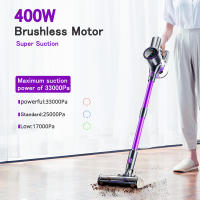 SmartAI P40 Aspiradora Escoba sin Cable, 33000Pa Aspirador Inalámbrico, 1.3L 8 en 1 con 2 Pantalla Táctil, para Hogar Suelos Alfombras Pelo de Mascotas Sofá Coches - details 0