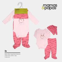 Ropa infantil de otoño para mamá y bebé, camiseta de manga larga con estampado de dibujos animados para el hogar, caja de regalo de cinco piezas de colores combinados - details 18