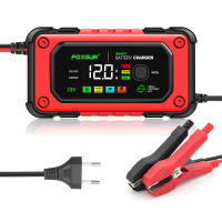 Cargador De Batería De Coche Inteligente FOXSUR 12V 7A Para AGM GEL LiFePO4 Mantenedor De Carga Rápida Con Reparación Y Desulfuración Para Motocicleta - details 11
