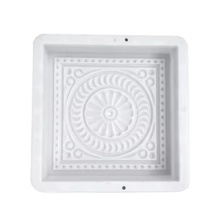 Molde De Petalos Para Pista De Hormigón Armado Hermoso Y Artístico Para Decoración De Exteriores - 1