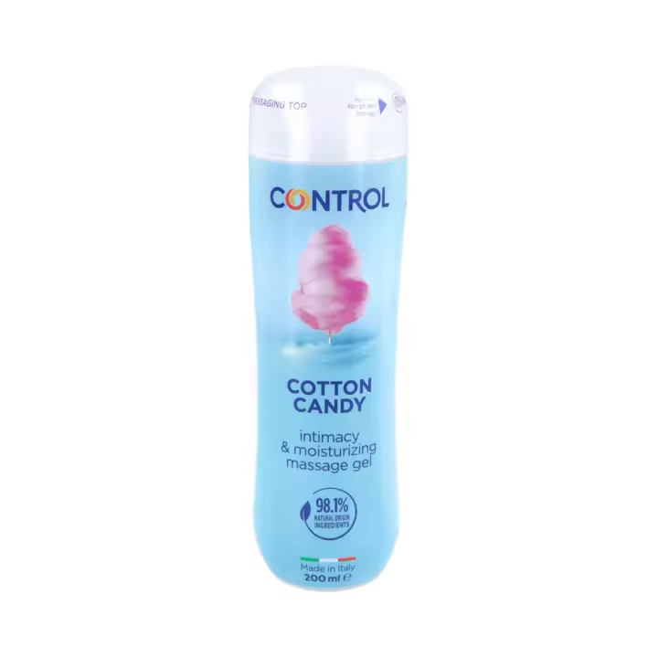 CONTROL GEL DE MASAJE 3 EN 1 ALGODON DE AZUCAR PK - 1