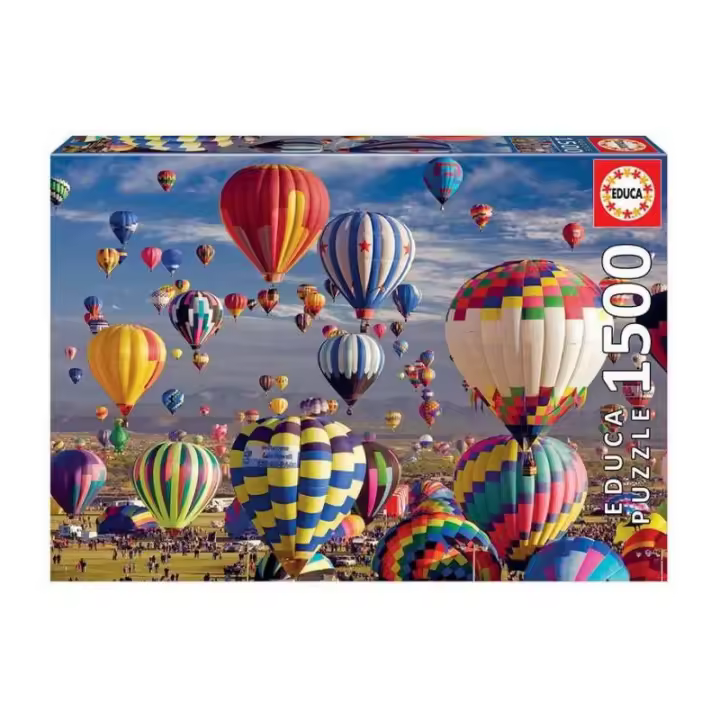 Puzzle 1500 piezas Globos aerostáticos de Educa - 1