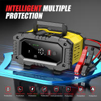 Cargador Automático Inteligente De Batería 12V/20A 24V/10A Maintener Para Coche Y Motocicleta Con Pantalla LCD AGM Y Ácido Plomo - details 18