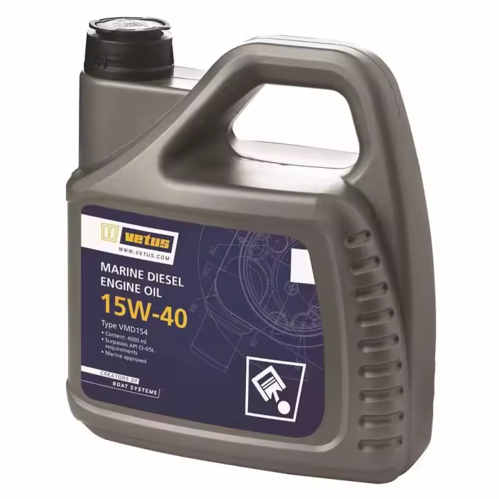 Vetus Aceite Para Motores Diésel Marinos Sae 15w-40 4l 4l - 1