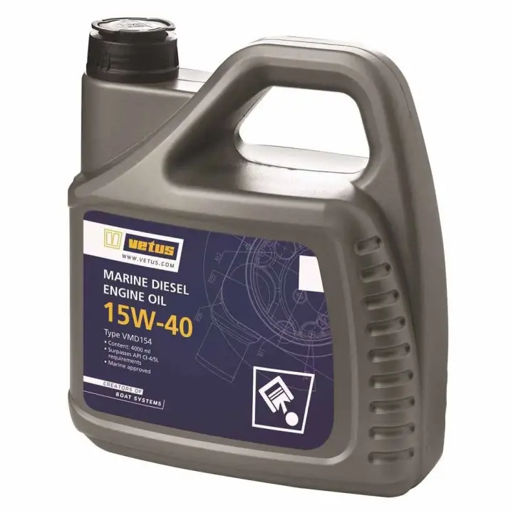 Vetus Aceite Para Motores Diésel Marinos Sae 15w-40 4l 4l - 1