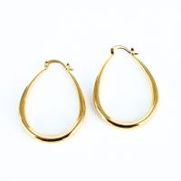 Ovaluxe Pendientes Plata de Ley 925 Chapados en Oro 18K - Sofisticación y Durabilidad - details 2