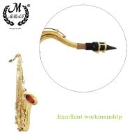 M MBAT Pieza De Bocina Para Saxofón Alto Tenor Soprano Plástico Con Tapa Y Hebilla De Metal Almohadilla Dental Accesorios De Instrumentos De Viento - details 6