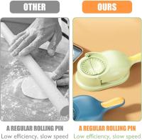 Moldes de dumpling de impresión de forma de dumpling 2 en 1, Ravioli Maker, Prensa de dumpling manual, Embalaje de piel, Fabricante de piel de dumpling, Molde de dumpling - details 2