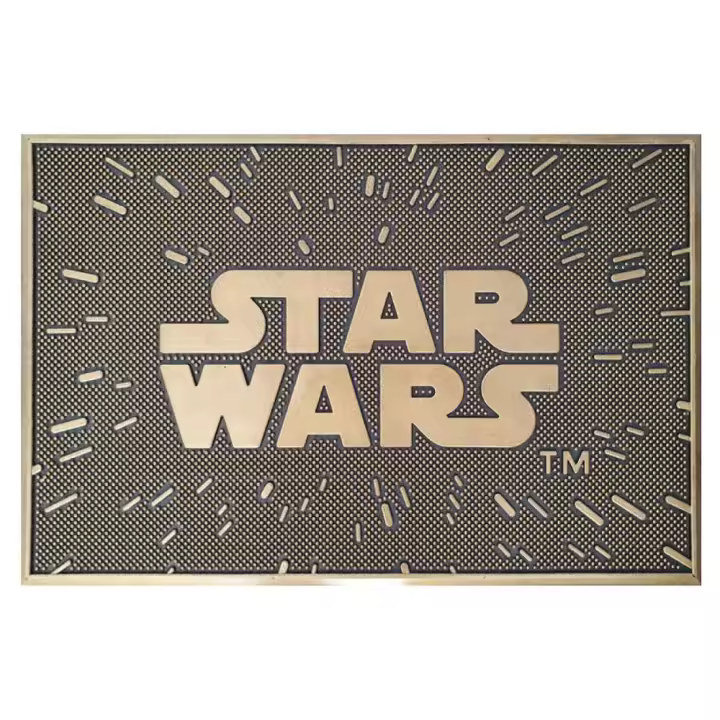 Felpudo de caucho Star Wars (Logo saga) - 1