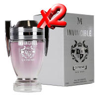 2 UNIDADES Invincible Extreme Eau de Toilette para hombre 100ml Montage Brands Fragancia inspirada en otros perfumes - details 1