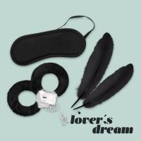 KIT BONDAGE BDSM LOVER'S DREAM CRUSHIOUS COLOR NEGRO JUGUETES SEXUALES - details 0