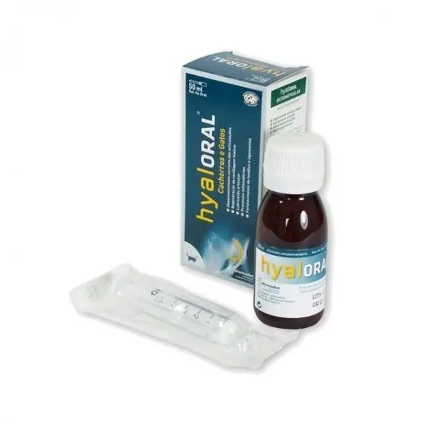 Hyaloral Gel 50 ml Cachorros y Gatos  Condroprotector - 1