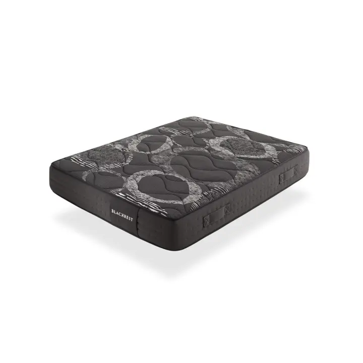 Colchón Muelles ensacados ViscoGrafeno Blackrest - IKON SLEEP - Descanso de alta calidad para un sueño perfecto - Altura 28cm - 1