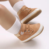 Zapatos Para Bebé 0-18 Meses Niño Y Niña Suéter De Cuero PU Suave Suela De Goma Antideslizante Zapatos Casuales Para Todoterreno - details 41