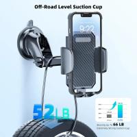 Soporte Universal Para Móvil Para Coche 360° Giratorio Montaje En Ventosa Para Windshield Compatible Con iPhone 12 11 7 8 Samsung Huawei - details 5