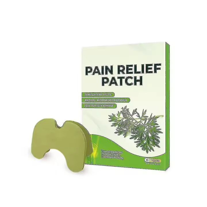 10/50/80pcs rodilla parche ajenjo rodilla pegatina yeso extracto analgésico cartílago aliviar el dolor parche auto-calentamiento a base de hierbas ZZ - 1