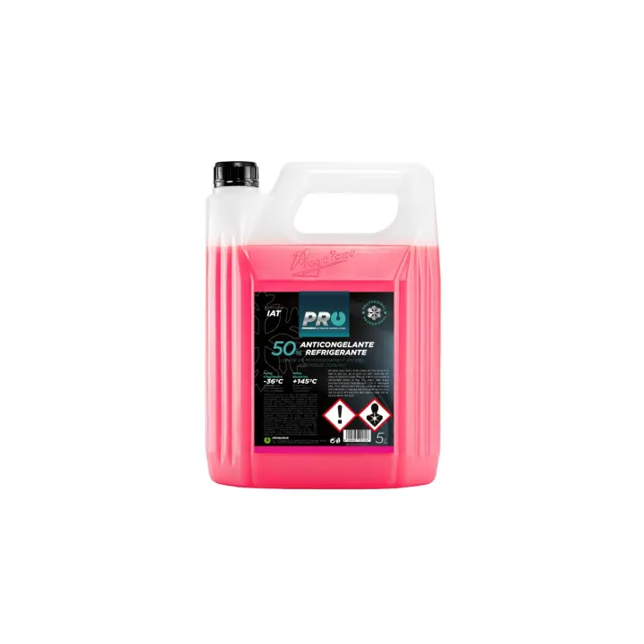ANTICONGELANTE 5 LITROS 50% ROSA G12 PROQUISUR ARLO - 1