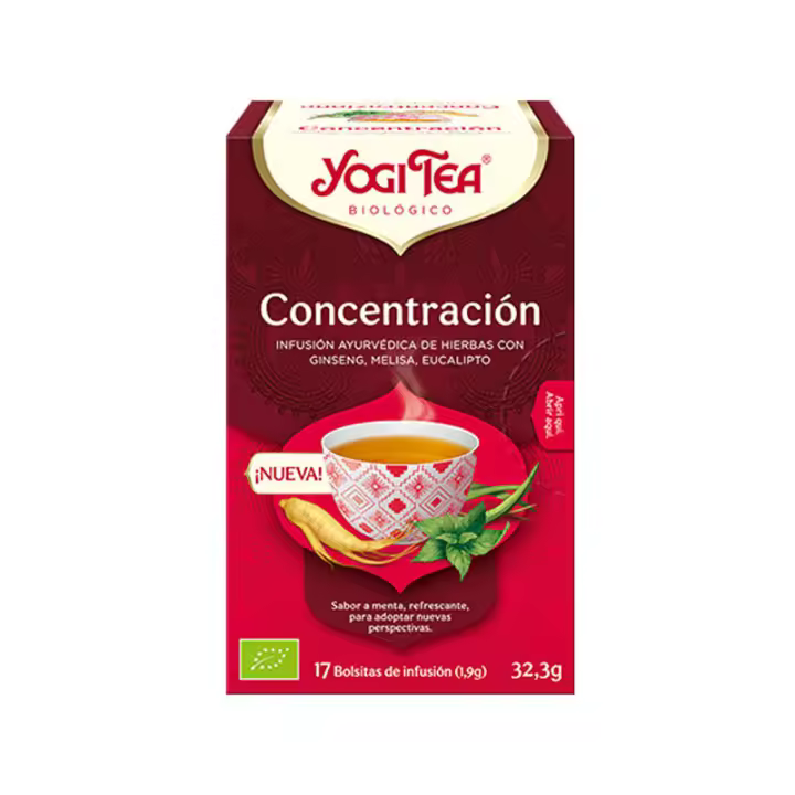 Yogi Tea Concentracion Bio 17 filtros Bioclub - 1