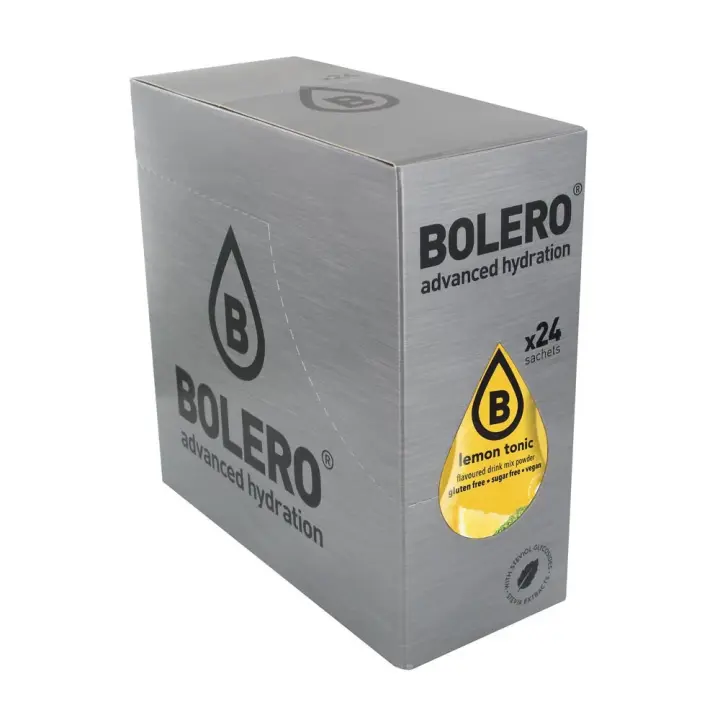 Bolero - Drink Box 24 x 9 g - Bebida de sabores baja en calorías - Sabor Limón - 1