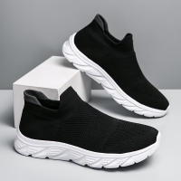 Zapatos Casuales Para Hombre Transpirables Zapatillas Ligeros Con Suela Antideslizante Y Material De Tela Respirable Para Exterior - details 5