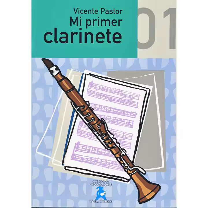 PASTOR GARCIA V.-Mi Primer Clarinete Vol.1 Grado Elemental para Clarinete (Inc.CD) (Nueva Edicion) - 1