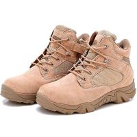 Botas militares de Combate de cuero para hombre, Zapatos de seuridad PARA EL Desierto, Botines Tácticos de invierno. - details 2