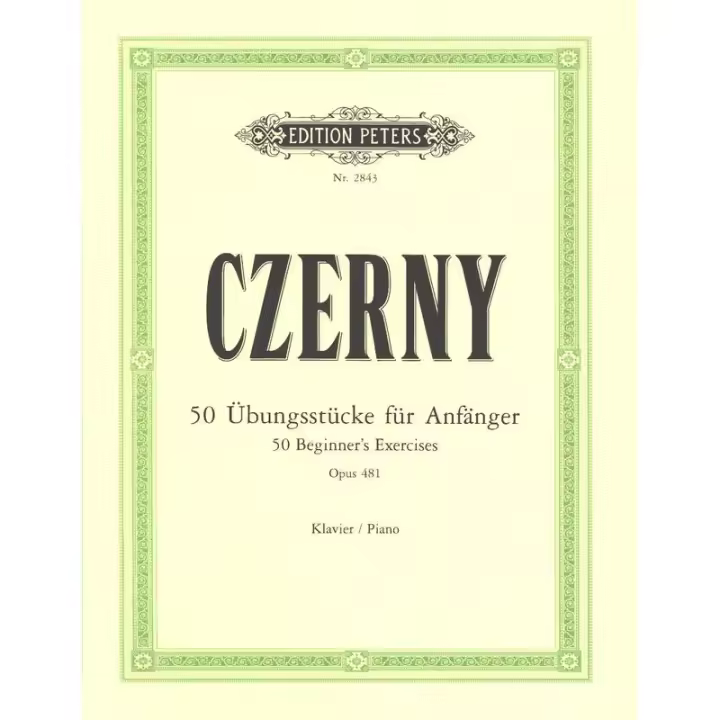 CZERNY C. - ESTUDIOS (50) - OP.481 - 1