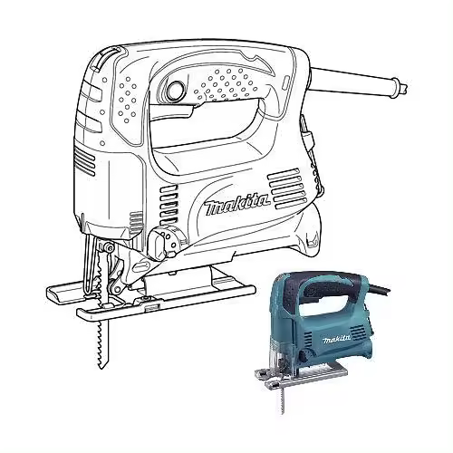 Sierra calar MAKITA 4329K 450 w. - 1