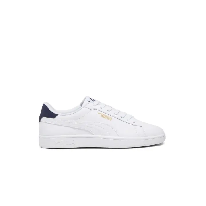 Zapatilla Puma M Smash 3.0 L Blanco/Azul - 1