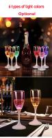 Tazas LED Multicolor Automáticas Para Fiesta Decoración De Navidad Copas De Bebida Para Whisky Vino Y Cerveza Tamaño Standard - details 2